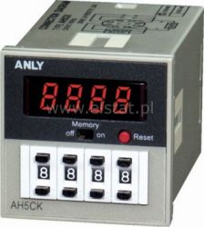 Licznik impulsów z nastawą AH5CK ( 12-48V)