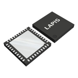 Mikrokontroler ROHM ML62Q2524 WQFN 40-pinowy Montaż powierzchniowy Mikrokontroler 16-bitowy 128 kByte 16bit 24MHz Flash