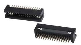 Wtyk PCB 30-pinowe raster: 1.27mm 2-rzędowe RS PRO Przewlekany 1.0A 3.0 kV