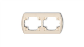 Trend Ramka Pozioma Podwójna Beżowy 1Rh-2