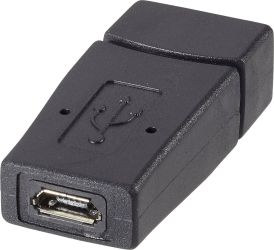 Renkforce USB 2.0 adapter [1x złącze żeńskie USB-A 2.0 - 1x złącze żeńskie Micro-B USB 2.0] rf-usba-01