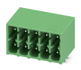 Złącze PCB 5 -pinowe raster 3.5mm 2 -rzędowe Wciskane Męski Phoenix Contact