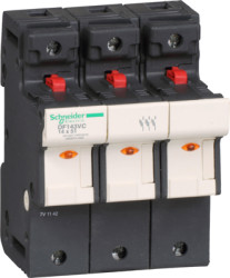 Fuse holder, 14 x 51 mm, 50 A, 690 V, DIN rail, DF143VC