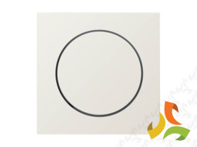 BERKER B.KWADRAT Płytka czołowa z pokrętłem do ściemniacza obrotowego krem połysk 5311378982 HAGER