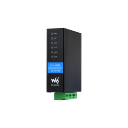 Podwójny przemysłowy konwerter RS485 do Ethernet z PoE 2-CH RS485 TO POE ETH (B) - Waveshare 24963