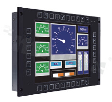 GOT710-837-R-E3845-24VDC-W/KEYPAD