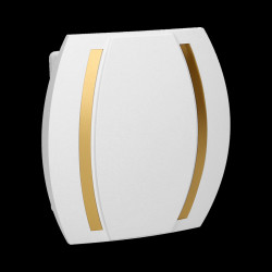 Dzwonek Kameleon Gong 230V. biało-złoty OR-DP-VD-163/W-C