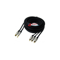 Kabel SVHS+jack 3.5mm/3*RCA 5m digital