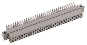 Złącze DIN 41612 typu R, żeńskie, proste, 32 pin