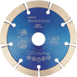 Ściernica diamentowa Rawlplug RT-DDB-125 do betonu 125 x 22,23 mm – 1 szt.