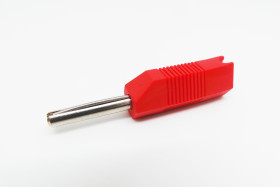 Adapter z wtykiem bananowym Męski Śruba typ Wtyk bananowy Czerwony 16A Deltron