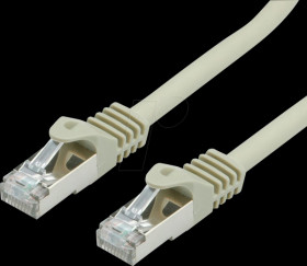 21990853 Patch cable, Cat. 7 raw cable, S/FTP, grey, 3 m