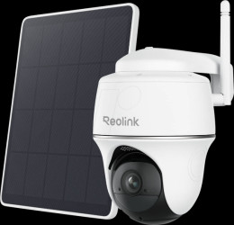 BWPT2K01SPW Surveillance camera, IP, WLAN, outdoor, incl. solar panel