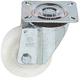 Koło samonastawne średnica kabla 200mm Płyta LAG 850kg wysokość całkowita 250mm