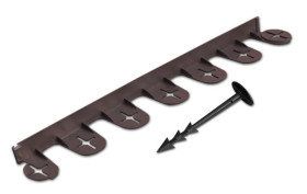 Obrzeże PALISGARDEN 75m brązowe Bradas OBP1201-075BN