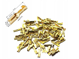 KONEKTOR NIEIZOLOWANY ŻEŃSKI 2,8 100SZT.