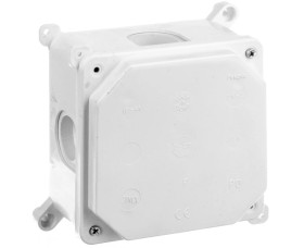 Puszka natynkowa 103x103x60mm IP44 biała PK-2P 83023006