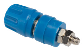 Hirschmann Test & Measurement Złącze testowe 35Arodzaj Żeńskieśred.: 2 mm Niebieski 60V dc Mosiądz Nikiel