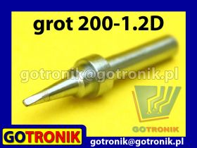 Grot 200-1.2D - płaski dłuto 1,2mm