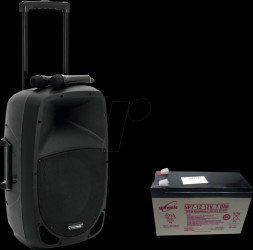 20000047 OMNITRONIC Set MES-12BT2 + battery