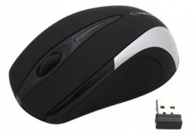 MYSZ BEZPRZ.2,4GHZ USB SILVER ANTARES