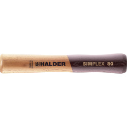 Halder 3244.082 SIMPLEX Hammer Handle, 150g, 230mm, Wooden, Vibration-Damping
