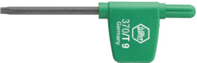 Pin wrench with flag handle, T9, TORX, L 40 mm, 370009