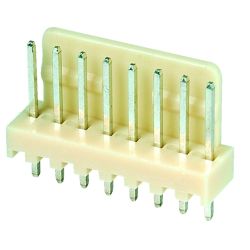 Wtyk; WF-08S; 8 torów; proste; 2,54mm; przewlekany (THT); 3A; 250V; RoHS