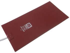 Silicone Heater Mat 250 W 230 V AC 5 x 10in