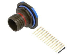 Złącze militarne rozmiar 11 MIL-DTL-38999 Series III D38999/24WB35PN