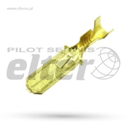 Konektor wsuwka 6,3mm E1 zaczep