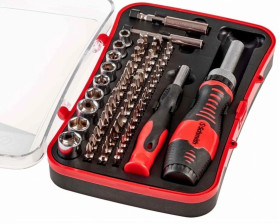 Zestaw bitów 65 elementów BIT wkrętki precyzyjne TORX - Schmith