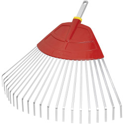 WOLF-Garten 71AAA030650 Multi-Star Leaf Rake 50cm Snap &amp; Click System