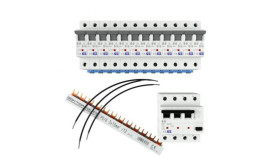 Zestaw: Wyłączniki Sez + Linka H07v-K 4Mm2 + Szyna Łączeniowa 2961