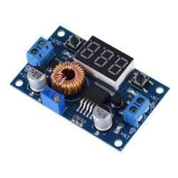 5A 75W Step-Down DC-DC Voltage Converter 4-30V XL4015E with Voltmeter