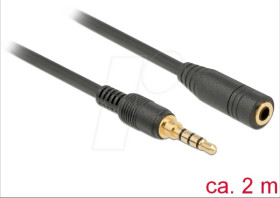 85631 Jack Extension Cable 3.5 mm 2 m