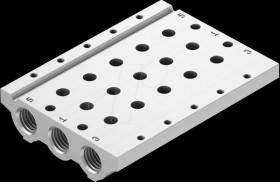 566621 Connection outlet, G1/4-5, 16 mm, 16 slots