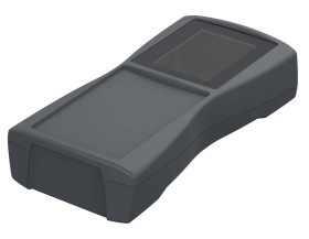 BOPLA BS 601 DIS-7024 (82601224) - obudowa z ABS z oknem wyświetlacza i pojemnikiem na baterie (159,4 x 77,9 x 33,5 mm)