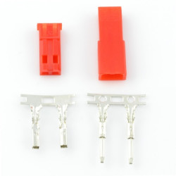 Para konektorów JST - BEC do akumulatorów Li-Pol