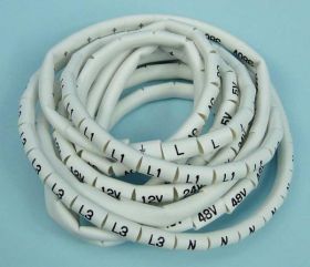 OZNACZNIKI NA KABEL max 5mm SYMBOLE ELEK