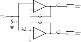 Dual High Speed, Low Power, Low Distortion Voltage Feedback Amplifiers