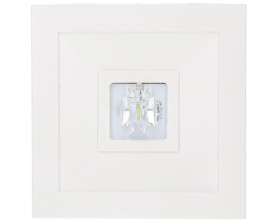 Oprawa awaryjna LOVATO N LED 1W (opt. koryt.) 1h jednozadaniowa biała ECO LED LVNC/1W/E/1/SE