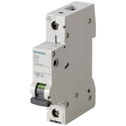 Siemens 5SL41046 SENTRON Circuit Breaker 1-pin 4A 230/400V 10kA B type