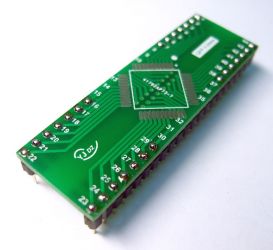 Adapter TQFP44 / LQFP44 / QFP44 --> DIL44 (PDIP44)