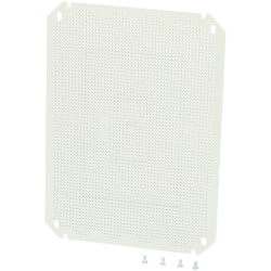 Fibox 4850072 NEO MPI 4232 Multiperforated plastic mounting plate 375x265x3mm