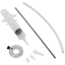 Sealey MS033 Motorcycle Fork Oil Level Gauge with Top-Up Syringe