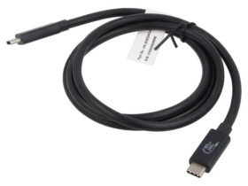 Kabel dwukierunkowy Power Delivery (PD) USB 3.1 złocony 1m AK-300343-008-S