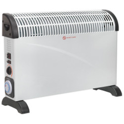 Sealey CD2005TT Convector Heater 2000W/230V with Turbo, Timer &amp; Thermostat