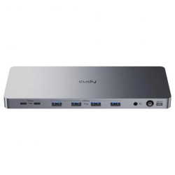 CUDY CS700 Stacja dokująca 13 w 1, 10Gbps, USB-C, 4K, 150W