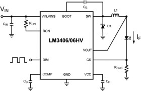 75V 1.5A constant current buck LED driver